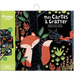 Láminas para raspar - Bosque Auzou