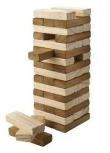 Jenga gigante 30 cm
