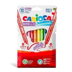 Marcadores con doble punta 10 colores