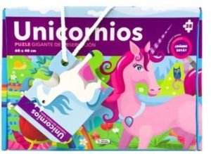 Puzzle gigante unicornios