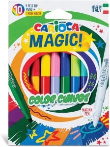 Marcadores mágicos cambia color x10