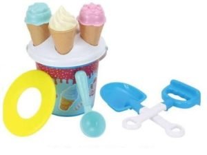 Juego de playa heladeria