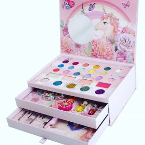 Box maquillaje súper completa 3 pisos