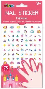 Stickers para uñas princesas
