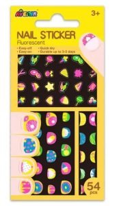 Stickers para uñas Fluorescentes