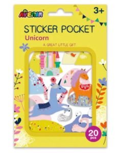 Stickers Pocket unicornios