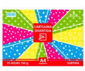 Cartulina con diseños A4