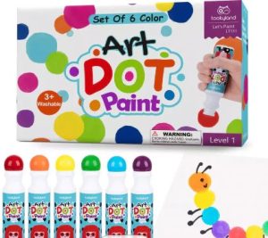 Dot Painting 6 colores - Pintura de puntos
