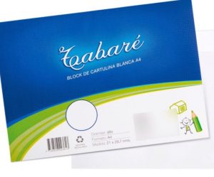 Block cartulina blanca A4 24 hojas