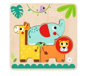 Puzzle multicapas de selva