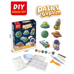 Set de arte en yeso e imanes espacio