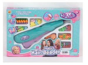 Trenzadora para cabello con accesorios