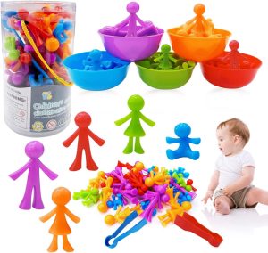 Set familia de colores para clasificar