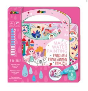 Libro mágico para pintar con agua princesas