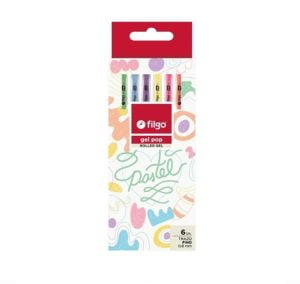 Filgo Roller Gel Pop- Estuche 6 Pastel