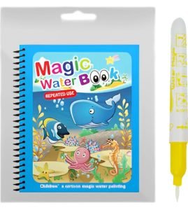 Libro para pintar con marcador de agua
