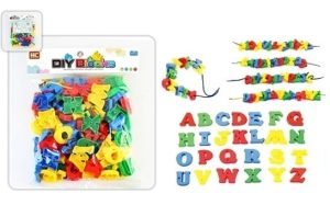 Set de letras para enhebrar