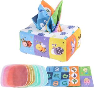 Caja de pañuelos Montessori