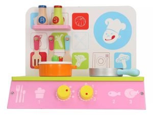 Cocina con accesorios