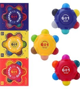 Pocket crayon 6 en 1