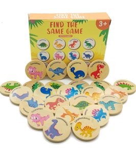 Memory Dinos madera