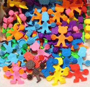 Muñecos de encastre 32 piezas