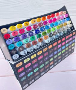 Marcadores doble punta Filgo artistico Alloy x72