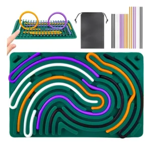 Tablero sensorial de silicona