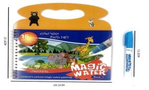 Libro mágico marcador de agua