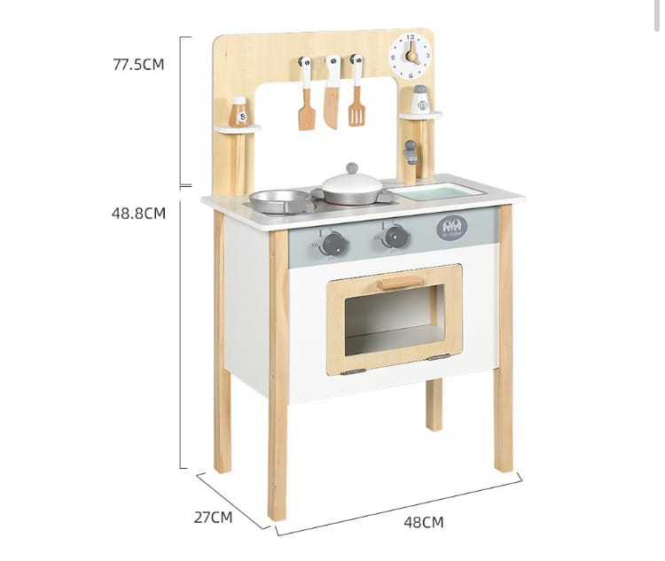 Cocina Con Accesorios En Madera Babuu Little Things