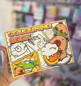 Libro para colorear con acetato intercambiable A5