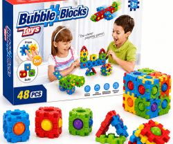 Bloques sensoriales pop it 48 piezas