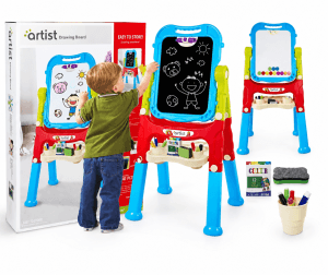 Pizarra doble PREMIUM con accesorios