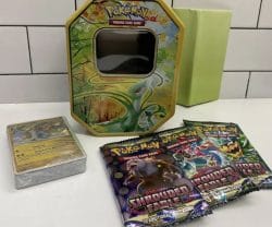 Lata cartas pokemon