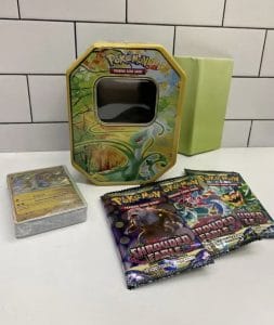 Lata cartas pokemon